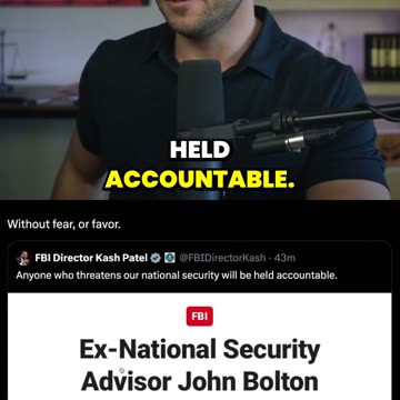 Trump’s Ex-Advisor John Bolton BUSTED for ESPIONAGE