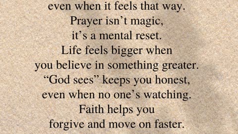 God in Everyday Life