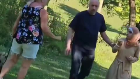 Muslim Man Tells Women Not To Walk Her Dog