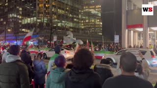Anti-Islamic Protestors Outside US Consulate in Vancouver