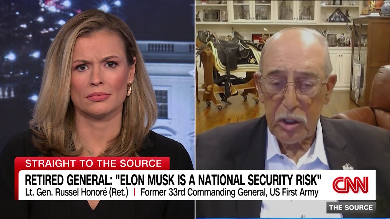 Retired general explains why he believes Elon Musk is a national security risk