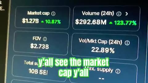 sei price prediction crypto news today #fyp