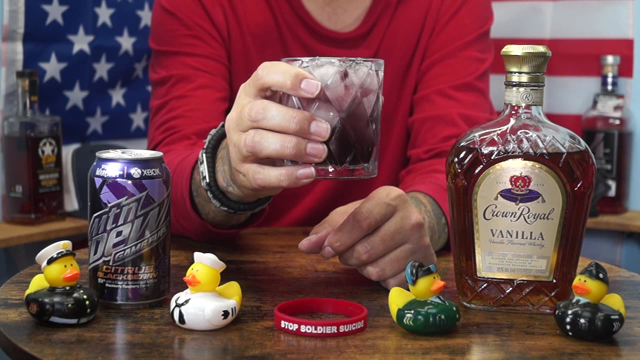 Charles Barrett - Crown Royal Vanilla Whiskey & Mtn Dew Citrus Blackberry