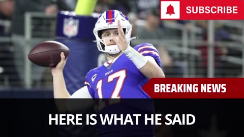 Josh Allen Gives Honest Words About Sean McDermott After Loss