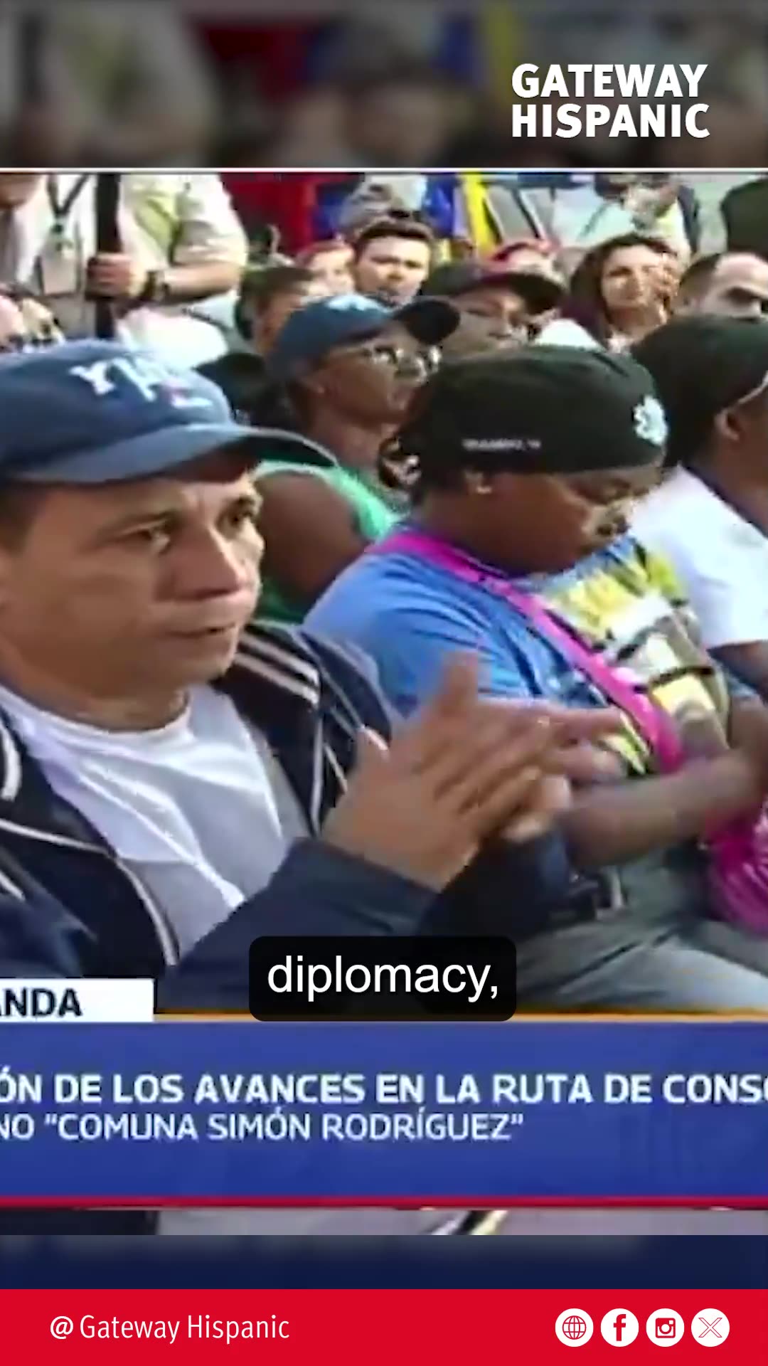 This is how Nicolás Maduro confirmed the call with Donald Trump.