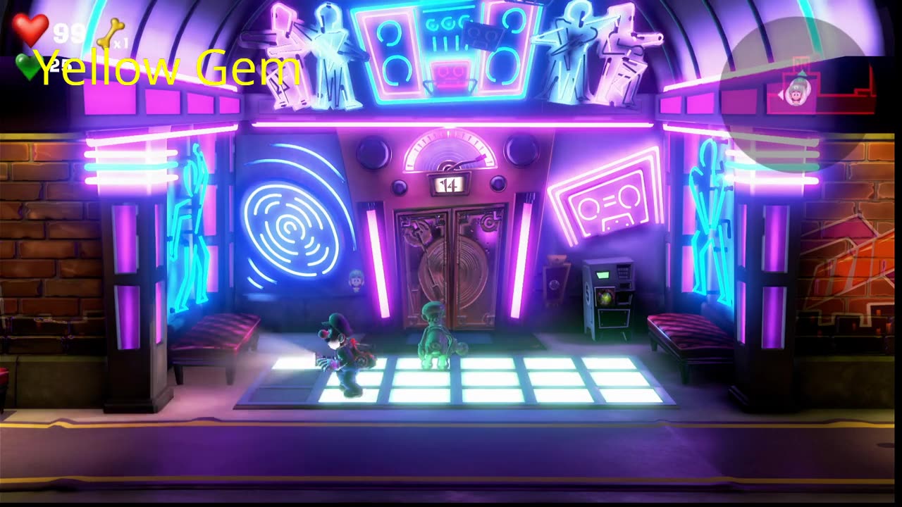 Dance Hall (14F) Gem Guide