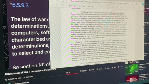 Department of Defense Law of War Manual
