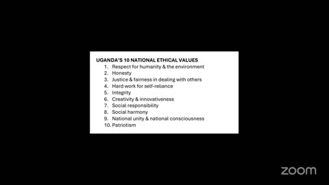 Day 38 – National Values || Parliamentary Fellowship