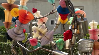 Japanese artist Miyazaki brings industrial sculpture to Rome
