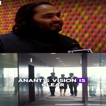 The youngest visionary leadinin the business world. #AnantAmbani #anantdadadt #anantambanidt