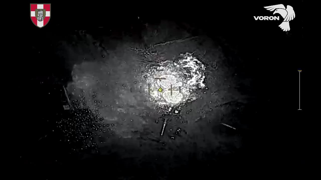 Drone Strike Obliterates Russian 2S43 Heavy Gun