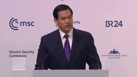 Marco Rubio Says Europe and the USA Belong Together[Bound Together By Shared History, Christian Faith, Culture, Heritage, Language and Ancestry]