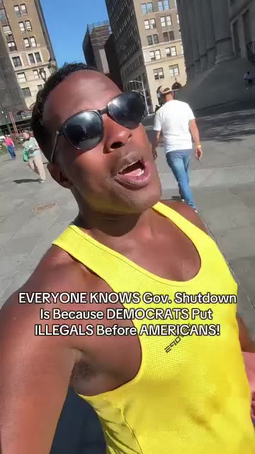 EVERYONE KNOWS Gov. Shutdown Is Because DEMOCRATS Put ILLEGALS Before AMERICANS!