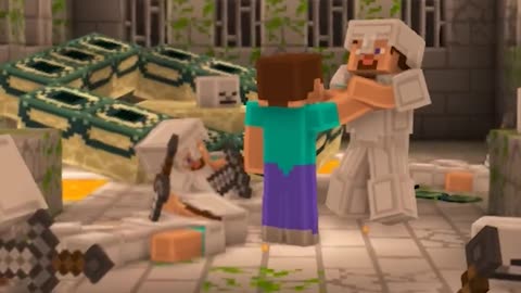 Minecraft but Herobrine Guards the End Portal