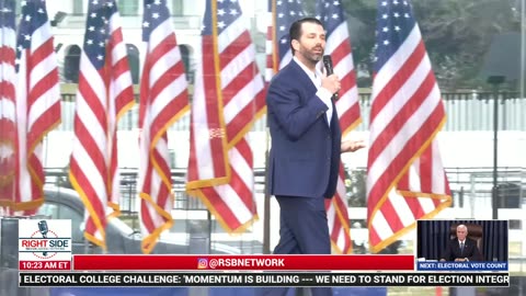 January 6 - Don JR - This is a peaceful protest!