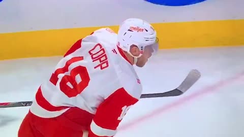 Red Wings C #18 Andrew Copp 🥅(6)🏒Wrist Shot Goal