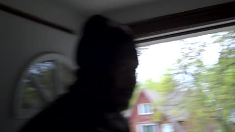 Dave and I had to break in to this house to video. shea show