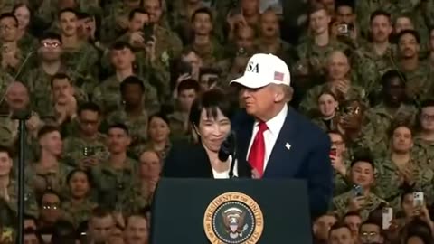 President Trump pays tribute to the first female Prime Minister of Japan
