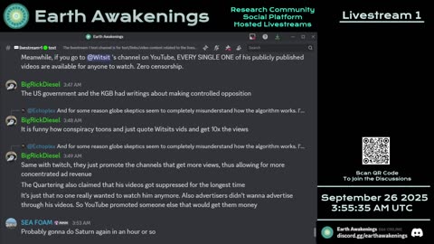 Earth Awakenings - Livestream 1 - #4044
