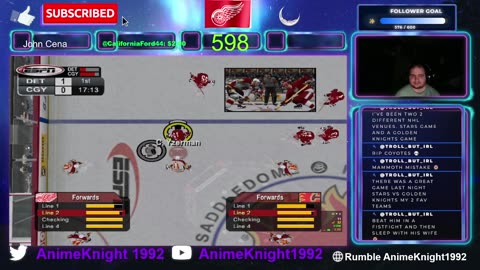 NHL 2K5 | Red Wings Season Mode vs Canucks, Flames & Predators