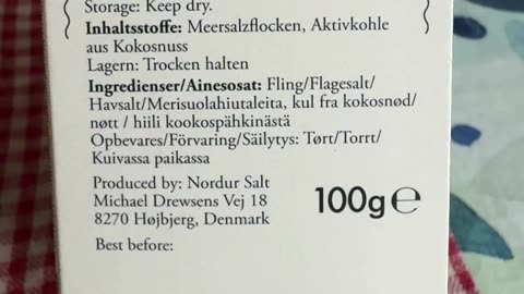 Sůl jako podvod (dárek z Islandu)