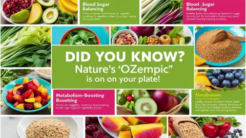 Did You Know? Nature’s ‘Ozempic’ is on Your Plate! 🥗🌱