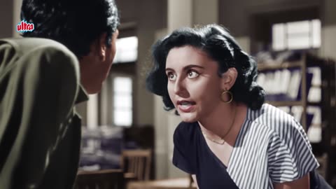 🎵 Jaane Kahan Mera Jigar Gaya Ji (4K Color) | Johnny Walker, Mohd Rafi | Mr & Mrs 55 | Old Hindi Hits