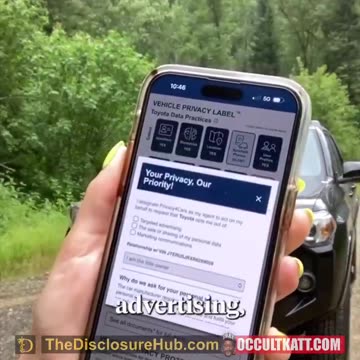 Remove the tracking in your vehicle.