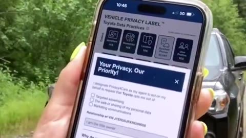 Remove the tracking in your vehicle.