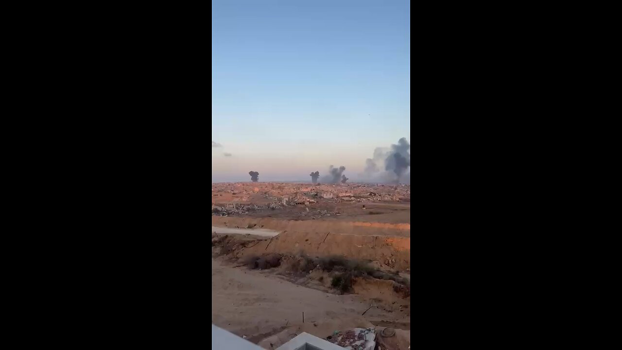 Bombing a tunnel that was left alone because of hostages.