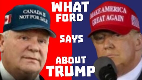 THE HAT TRICK... FORD SUPPORTS TRUMP - 100%