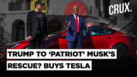 Trump Buys ‘Great Car’ Tesla As Musk Brand Takes Hit After DOGE Cuts, Says ‘Can’t Be Punished For…’