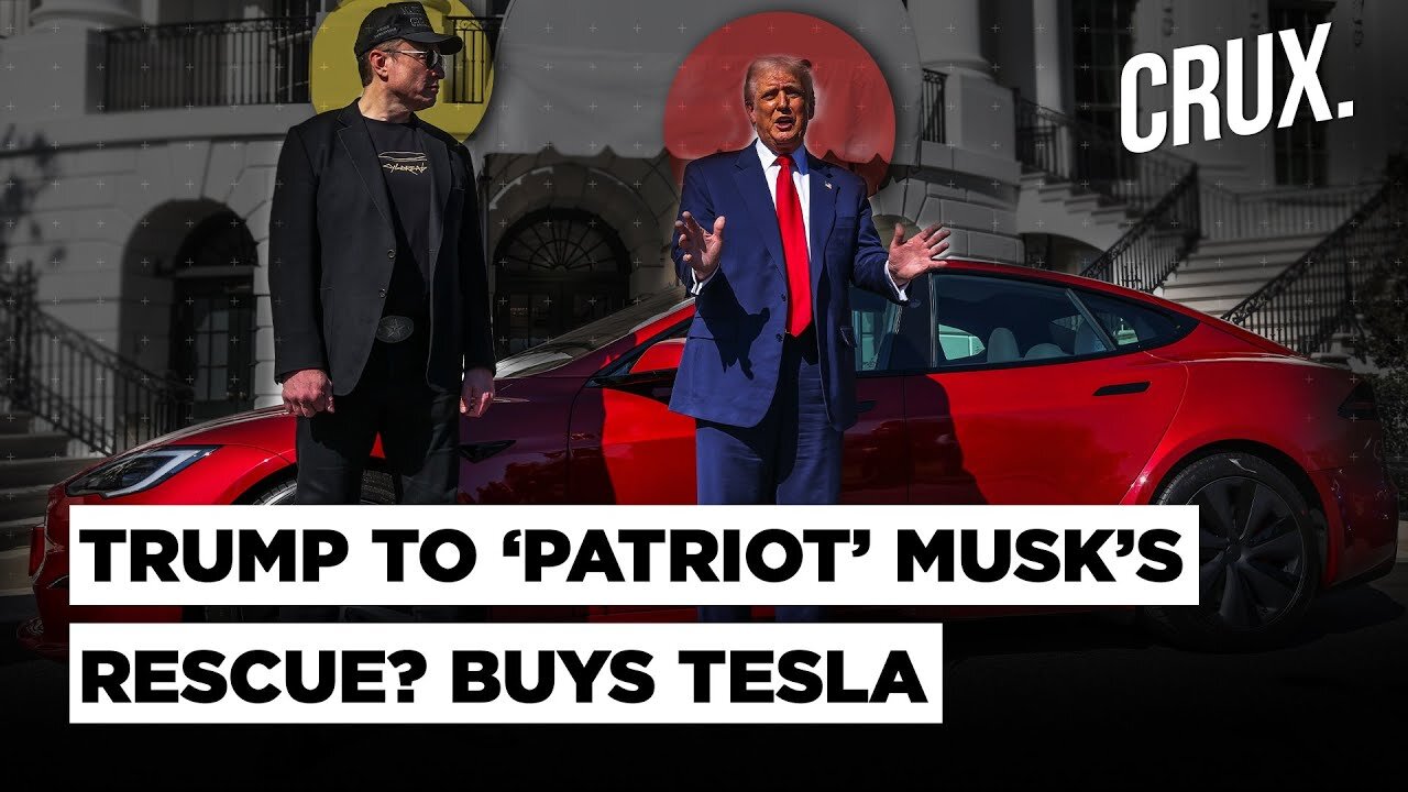 Trump Buys ‘Great Car’ Tesla As Musk Brand Takes Hit After DOGE Cuts, Says ‘Can’t Be Punished For…’