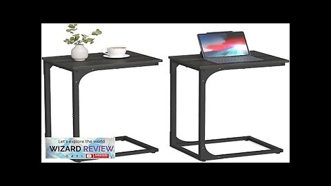 VASAGLE C-Shaped End Table Set of 2 Small Side Table for Couch Review