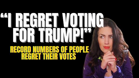 Despite record approval rating, Trump has MILLIONS regretting their votes!