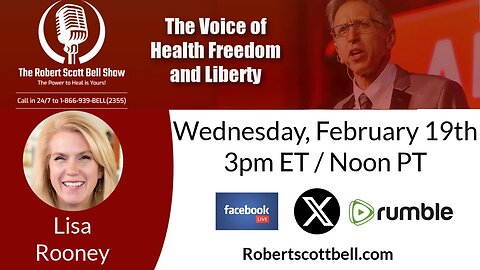 RFK Jr. vs Chronic Disease, Lisa Rooney, Vibrant Life Integrated Coaching, Sore Throat Remedies, Food Industry Lies Exposed - The RSB Show 2-19-25