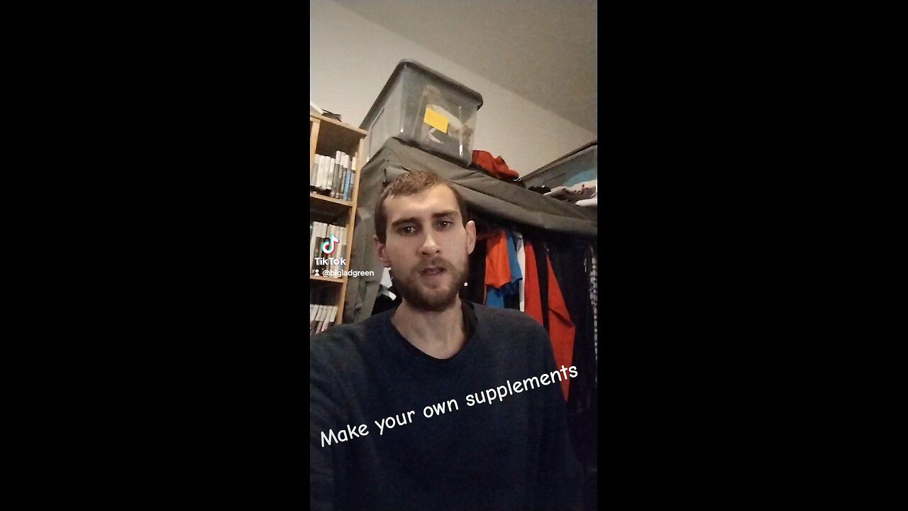 Make your own supplements