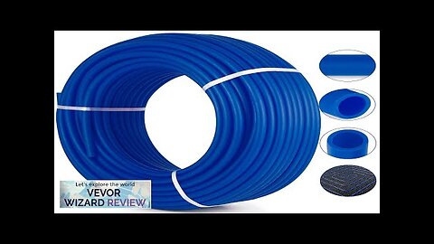 VEVOR 3/4" PEX Tubing 300Ft Non-Barrier PEX Pipe Blue Pex-b Tube Coil Review