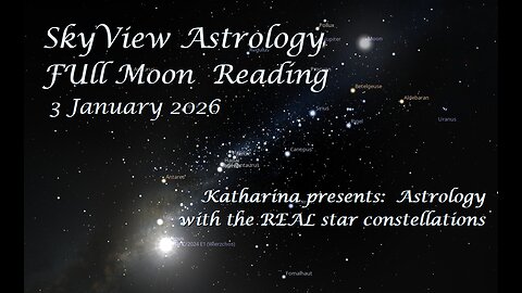 Full Moon reading for 3rd January 2026