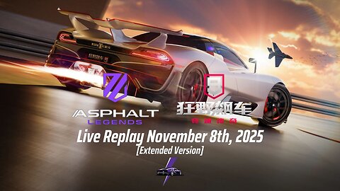 Weekly with Asphalt Legends - Global & China Edition | Live Replay Nov 8th, 2025 (Extended Version)