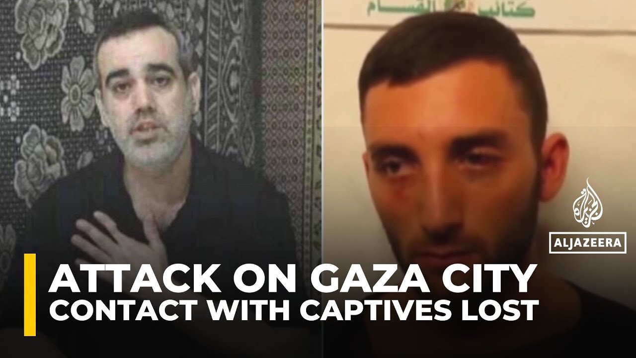 Hamas' armed wing says it lost contact with two Israeli captives in Gaza City