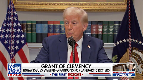 Trump Defends Pardons Of January 6 Participants