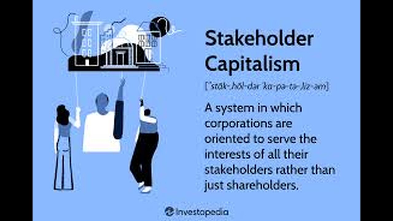 Suomennettu: Stakeholder Capitalism (Communism) Replacing Democracy & Capitalism.