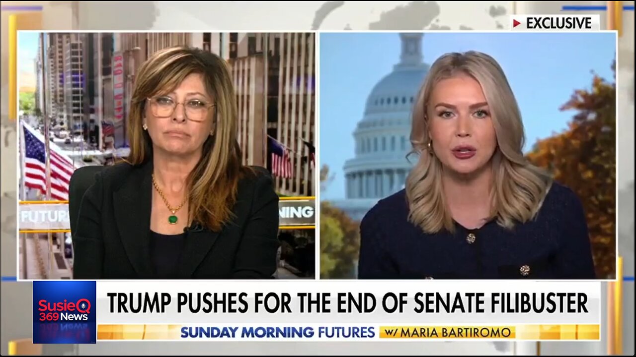 LEAVITT: TRUMP PUSHES FOR THE END OF SENATE FILIBUSTER