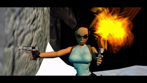 Tomb Raider 1 Lara Nude Mod Part 1 of 16 The Caves Walkthrough Let's Play