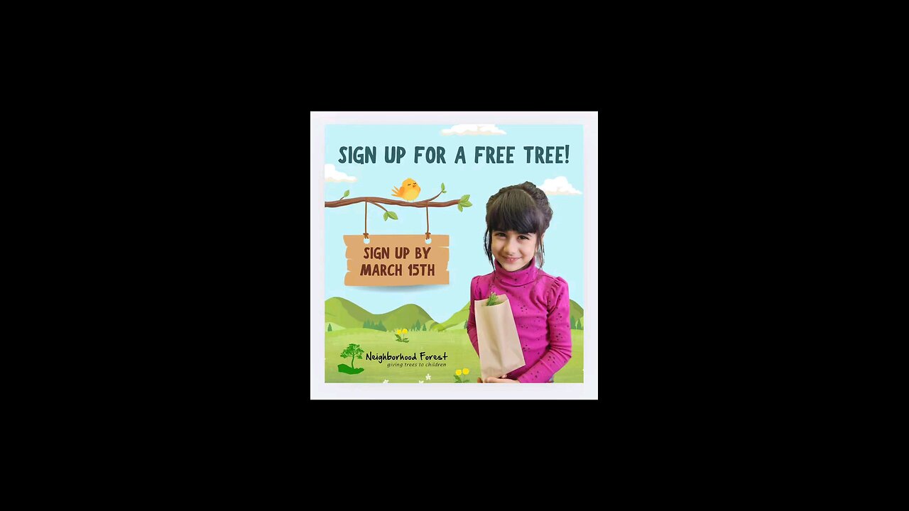 Free Trees for Kids!