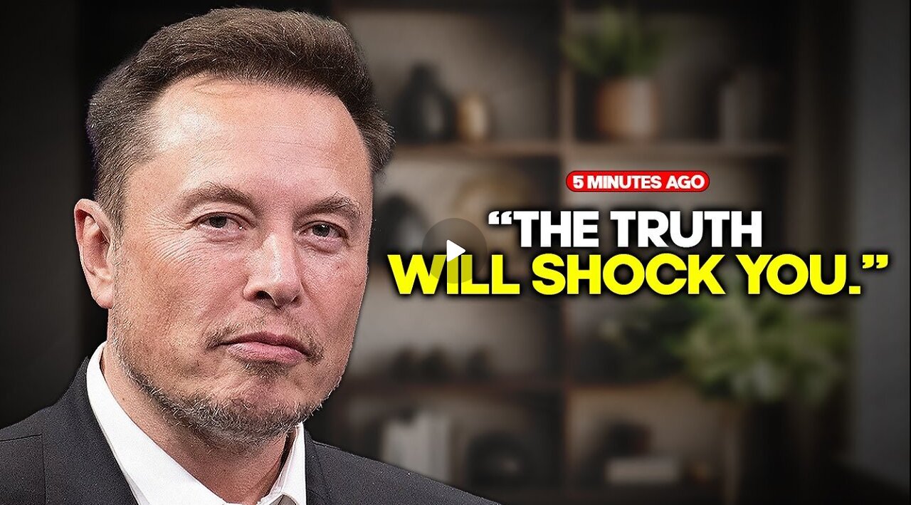 Elon Musk's Honest Warning- 'Elites Will Shock The World!!