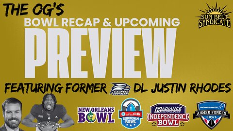 The OG's featuring special guest host Justin Rhodes! Bowl Recap & Previews
