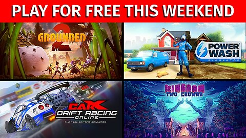 FREE WEEKEND EVENT ON STEAM!