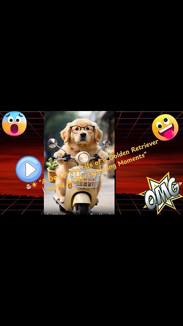 🐶☀️ "A Day in the Life of a Golden Retriever | Funny & Heartwarming Moments"